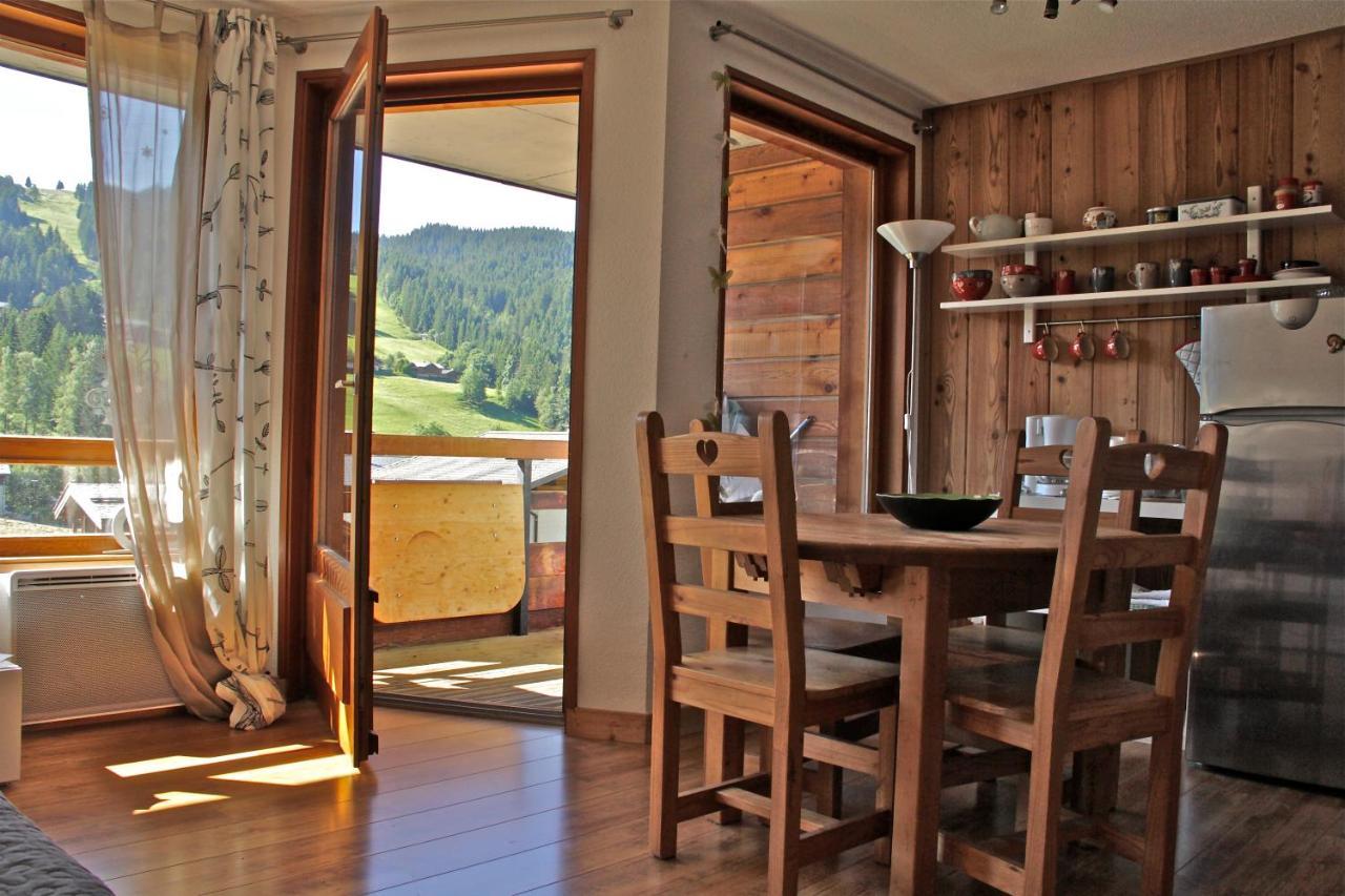 Apartamento Coquetapp***pleinsudTBéquipé5mincentreparking1ch4p Les Gets Exterior foto
