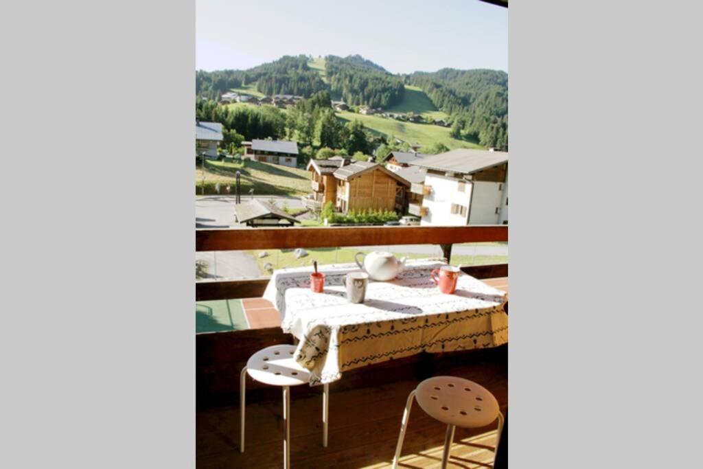 Apartamento Coquetapp***pleinsudTBéquipé5mincentreparking1ch4p Les Gets Exterior foto