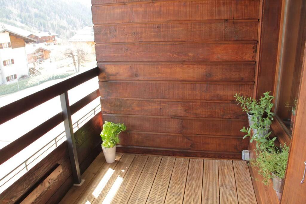 Apartamento Coquetapp***pleinsudTBéquipé5mincentreparking1ch4p Les Gets Exterior foto